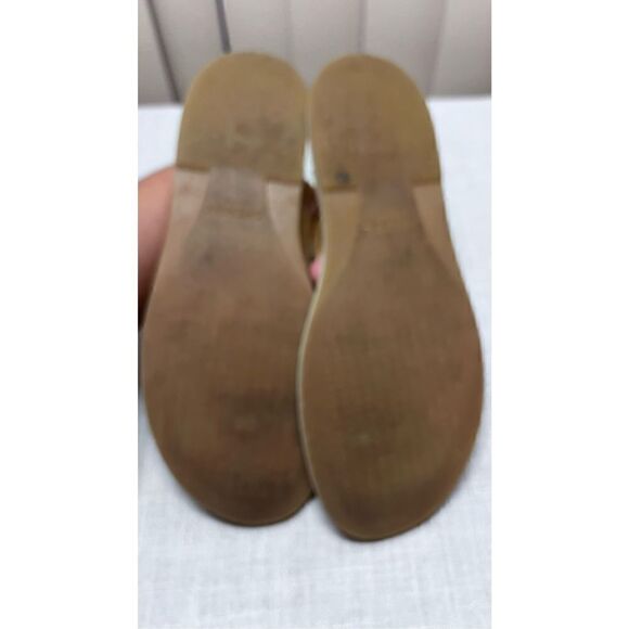 SPERRY TOPSIDERS SEAPORT TAN LEATHER SANDALS WOMENS SZ 9 - Picture 8 of 12